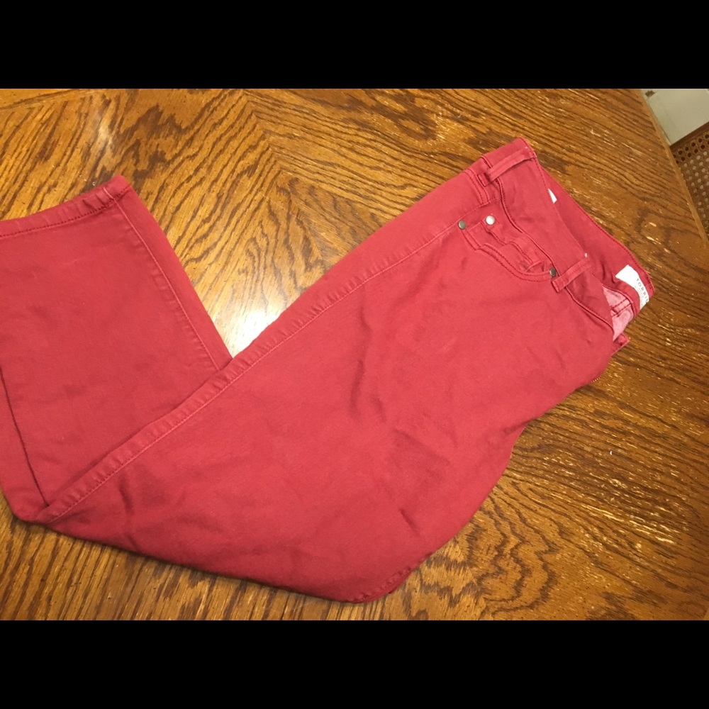 Torrid red jegging size16